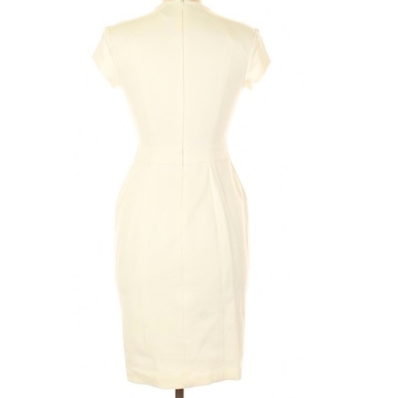 Cache Ivory Casual Formal Dress Sz 0 - Picture 3 of 3